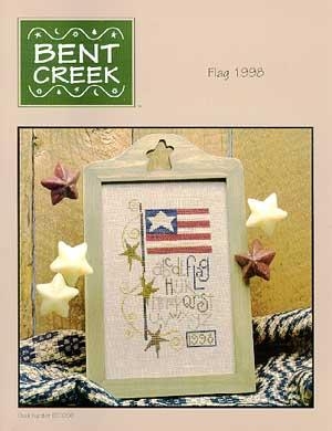 Stickvorlage Bent Creek - Flag