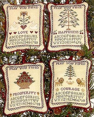 Christmas Wishes III - Blue Ribbon Designs (Stickvorlage)