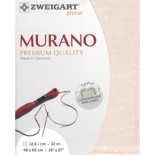 Zweigart Murano 32ct - Farbe 4259 Splash (Precut 48x68 cm)