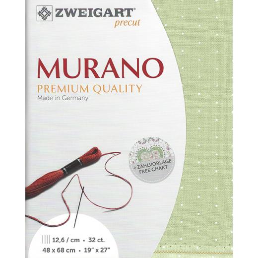 Zweigart Murano 32ct - Farbe 6349 Mini Dots (Precut 48x68 cm)