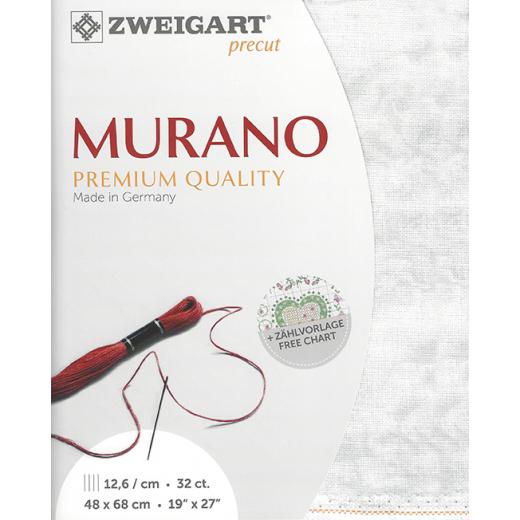 Zweigart Murano 32ct - Farbe 7139 Vintage marmor (Precut 48x68 cm)