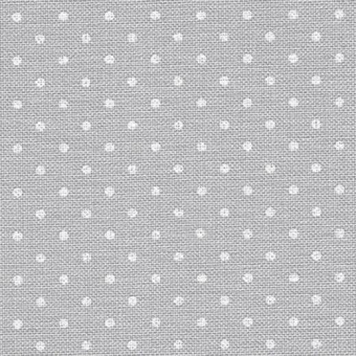 Zweigart Murano Meterware 32ct - Farbe 7349 Petit Point grau-weiß