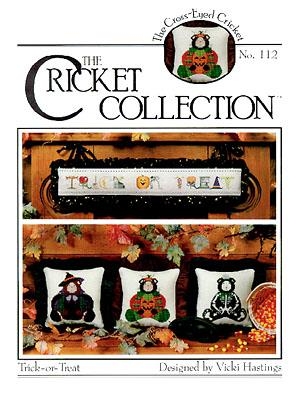 Trick Or Treat - Cross Eyed Cricket (Stickvorlage)