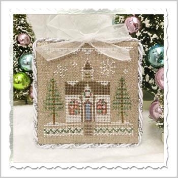 Glitter Village Glitter House 5 - Country Cottage Needleworks (Stickvorlage)