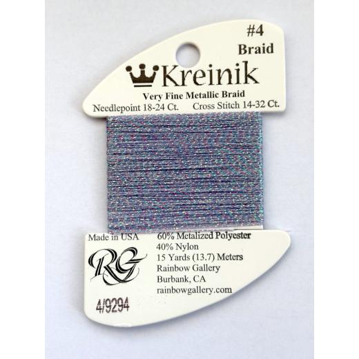 #4 9294 Light Periwinkle - Kreinik 4 Very Fine Braid