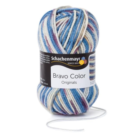 Bravo Color Schachenmayr - Wolke Color (02118) - Ausverkauf Restbestand