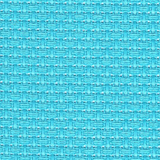 Zweigart Turkestan 3,5ct - Farbe 5142 aqua (Meterware)