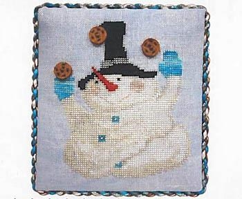 Stickvorlage Rosie & Me Creations - Pudgy Little Snowman
