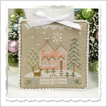 Glitter Village Glitter House 6 - Country Cottage Needleworks (Stickvorlage)