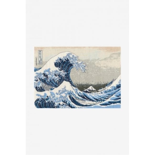 Stickpackung DMC - Die große Welle Hokusai 36x26 cm