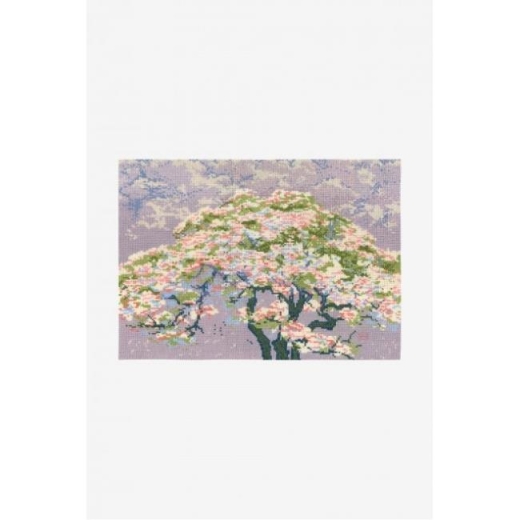 Stickpackung DMC - Kirschblüten Giles 36x26 cm