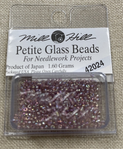 42024 Mill Hill Seed-Petite Beads - Heather Mauve Ø 1,5 mm