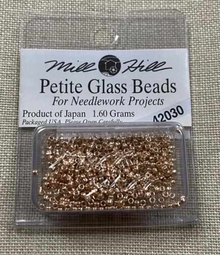 Mill Hill Seed-Petite Beads 42030 Victorian Copper Ø 1,5 mm