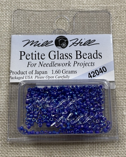 Mill Hill Seed-Petite Beads 42040 Periwinkle Ø 1,5 mm