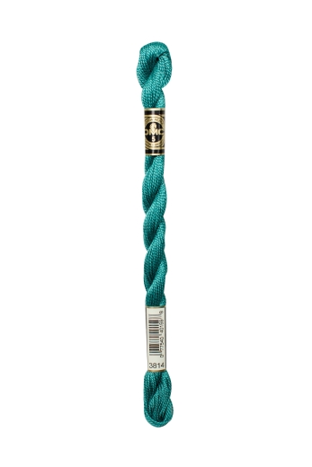 DMC Perlgarn Stärke 5 - 25m - 3814 saphir