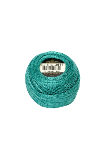DMC Perlgarn Stärke 8 - 80 m – 3814 saphir
