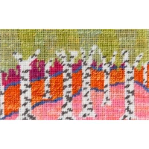 Der feine Faden Stickpackung - Bunt sind schon die Wälder (Petit Point)