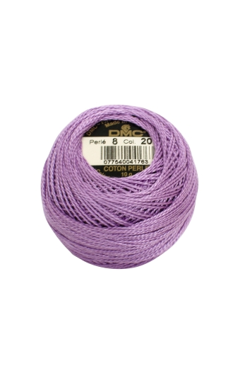 DMC Perlgarn Stärke 8 - 80 m – 209 lavendel dunkel