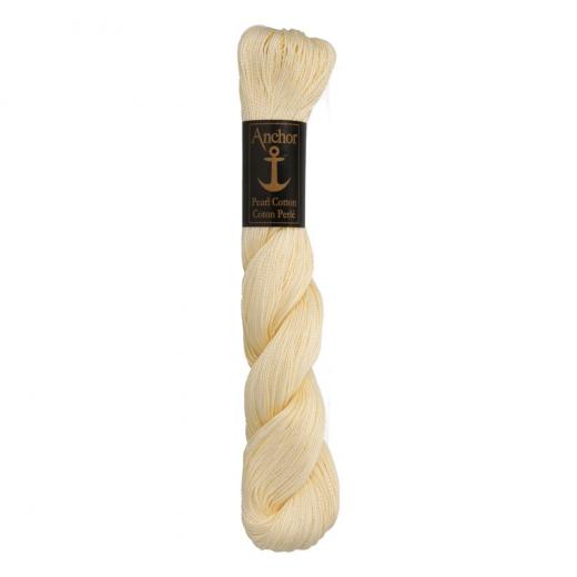 Anchor Perlgarn 5 - 50g Strang - 386 eierschale (Ausverkauf Restbestand)