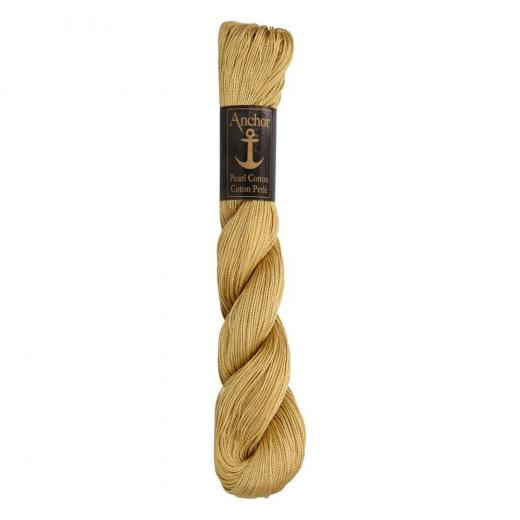 Anchor Perlgarn 5 - 50g Strang - 887 messing (Ausverkauf Restbestand)