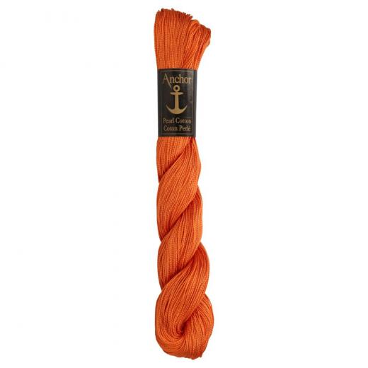 Anchor Perlgarn 5 - 50g Strang - 1003 orange (Ausverkauf Restbestand)