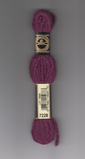 DMC Laine Colbert Gobelinwolle - 7228 bordeaux (Ausverkauf Restbestand)