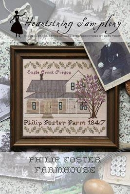Stickvorlage Heartstring Samplery - Philip Foster Farmhouse