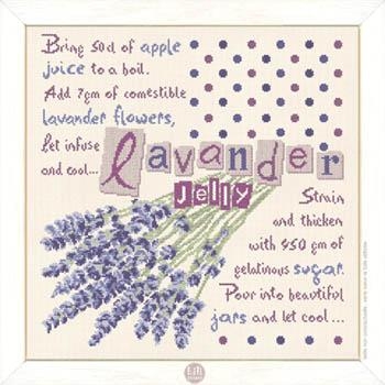 Stickvorlage Lilipoints - Lavender Jelly