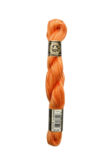 DMC Perlgarn Stärke 12 - 300 m – 4124 Bonfire (Ausverkauf)