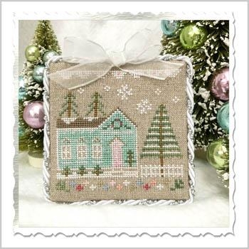 Glitter Village Glitter House 7 - Country Cottage Needleworks (Stickvorlage)