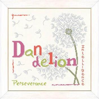 Stickvorlage Lilipoints - Dandelion