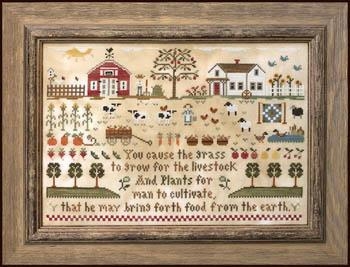 Stickvorlage Little House Needleworks - Farm Life