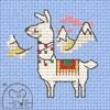 Stickpackung Mouseloft - Llama