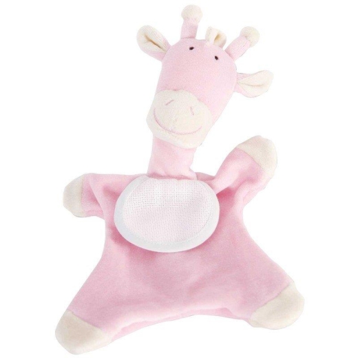 DMC Kuscheltier Giraffe rosa mit Stickanleitung