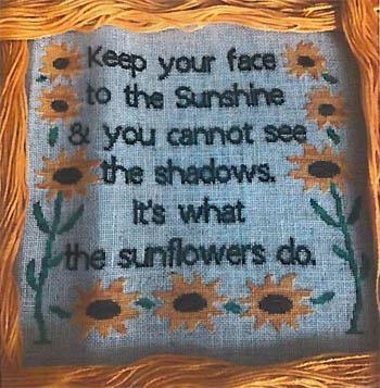 Stickvorlage Romys Creations - Sunflowers
