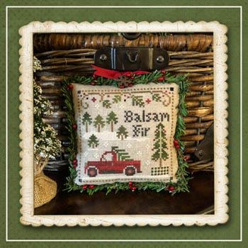 Stickvorlage Little House Needleworks - Jack Frosts Tree Farm 4 Balsam Fir