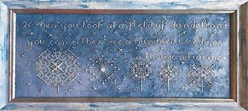 Dandelion Wishes - Rosewood Manor Designs (Stickvorlage)