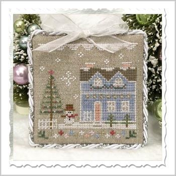 Glitter Village Glitter House 9 - Country Cottage Needleworks (Stickvorlage)