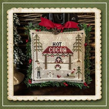 Stickvorlage Little House Needleworks - Jack Frosts Tree Farm 5 Hot Cocoa