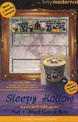 Stickvorlage Tiny Modernist Inc - Sleepy Hollow 1