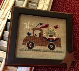 Stickvorlage Homespun Elegance Ltd - An All American Truck