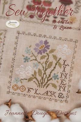Stickvorlage Jeannette Douglas Designs - Sew Together 4 Flax & Linen