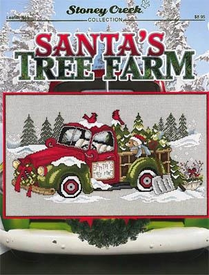 Stickvorlage Stoney Creek Collection - Santas Tree Farm