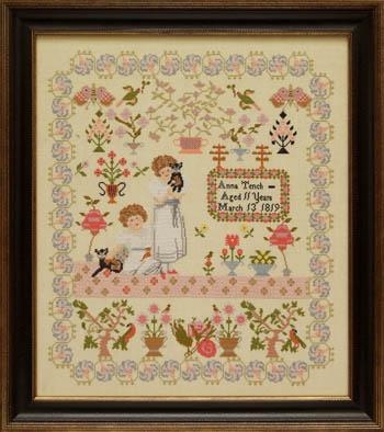 Hands Across The Sea Samplers - Anna Tench 1819