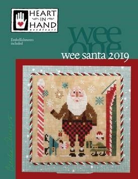 Stickvorlage Heart In Hand Needleart - Wee Santa 2019 (w/emb)