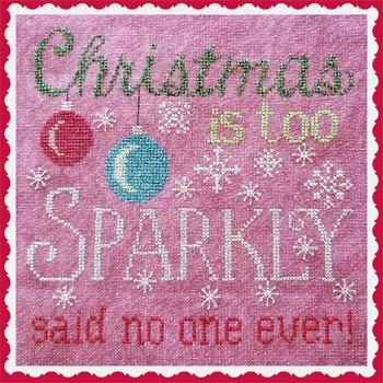 Stickvorlage Waxing Moon Designs - Sparkly Christmas