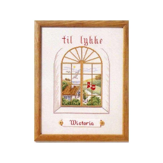Oehlenschläger Stickpackung - Fensterblick