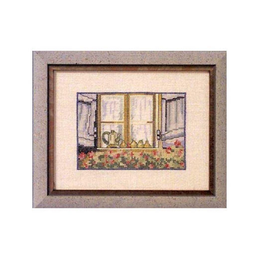 Stickpackung Oehlenschläger - Blumenfenster 15x19 cm