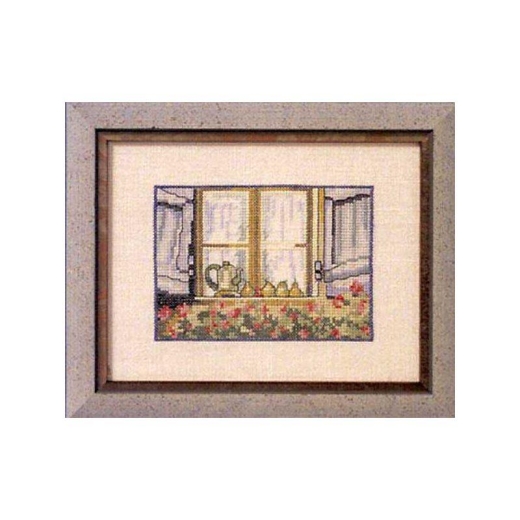 Oehlenschläger Stickpackung - Blumenfenster