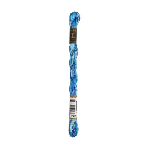 Anchor Perlgarn 5 - 5g Strängchen - 1347 türkis multicolor